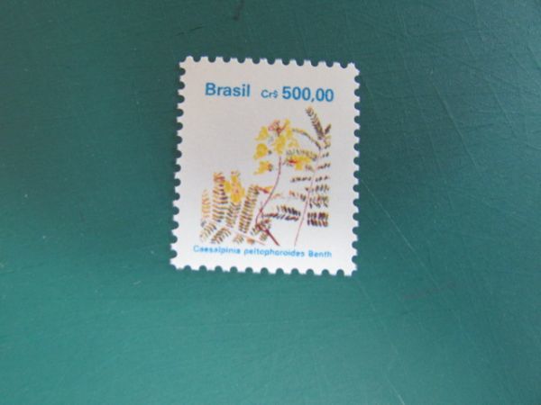 ③ Растение / Цветок Бразилия 1 Тип Complete 1992.9.8