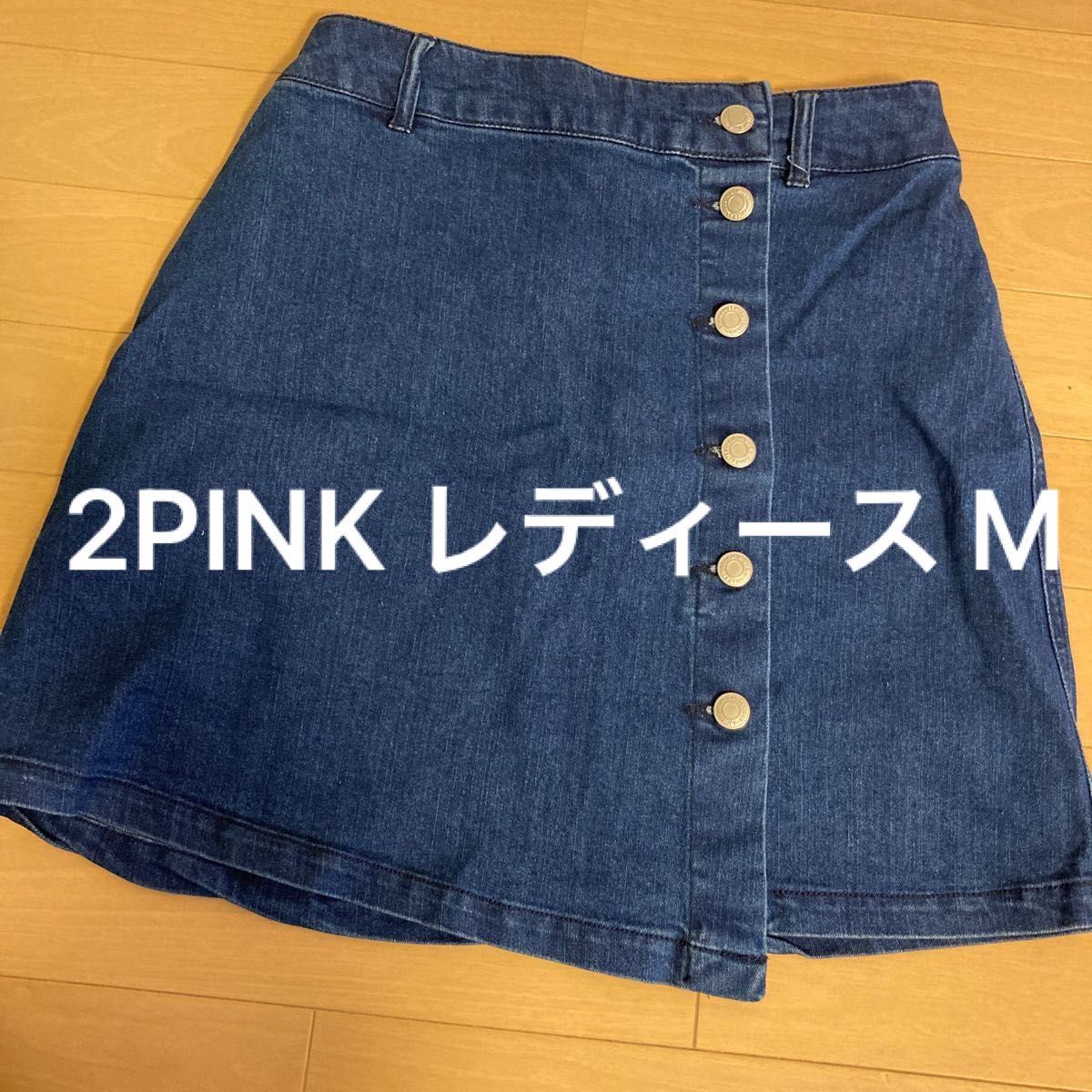 2PINK しまむら  デニムスカート ミニスカート スカート レディース M 10代 20代 