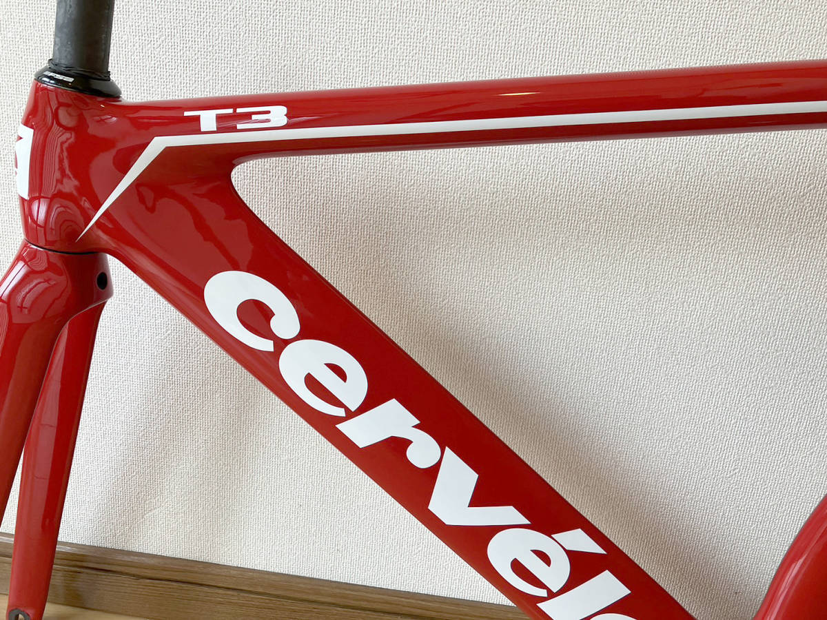 美品 Cervelo T3 サイズ51 トラック ブレーキ装着可 フレーム 美品 Cervelo T3 サイズ51 トラック ブレーキ装着可 フレーム