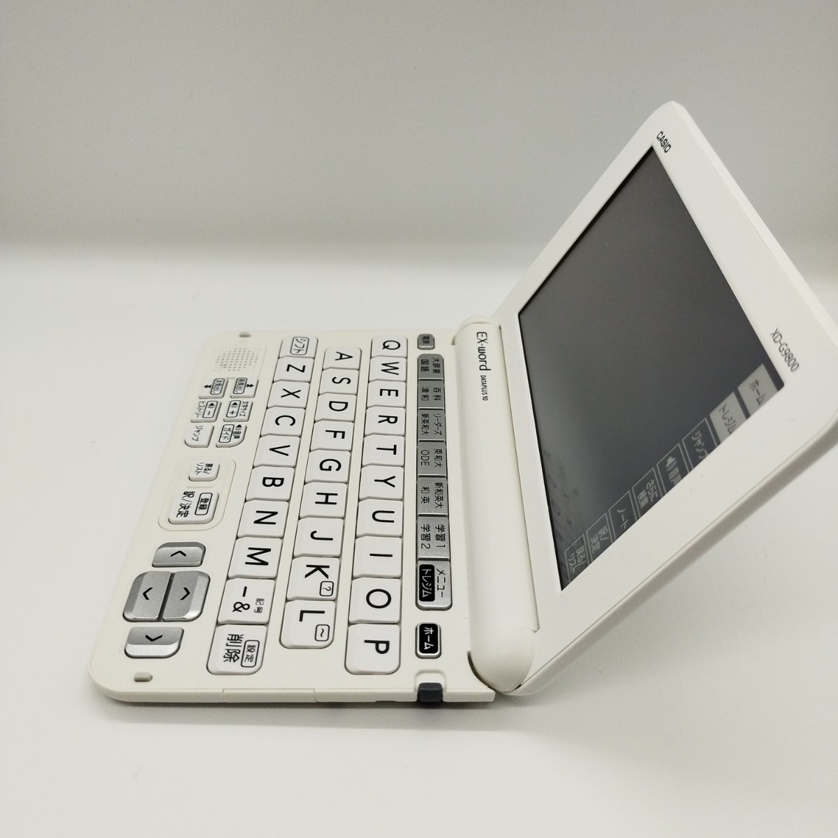 CASIO 電子辞書 XD-G9800 カシオ ホワイト ケース 高校生モデル エクスワード_画像4