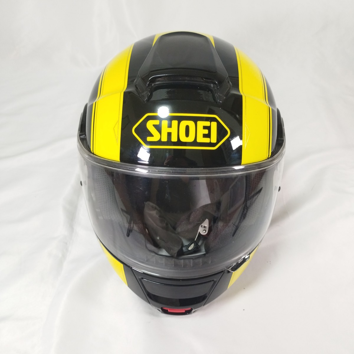 SHOEI フルフェイス NEOTEC ショウエイ ヘルメット 黒 黄色 SHOEI フルフェイス NEOTEC ショウエイ ヘルメット 黒 黄色