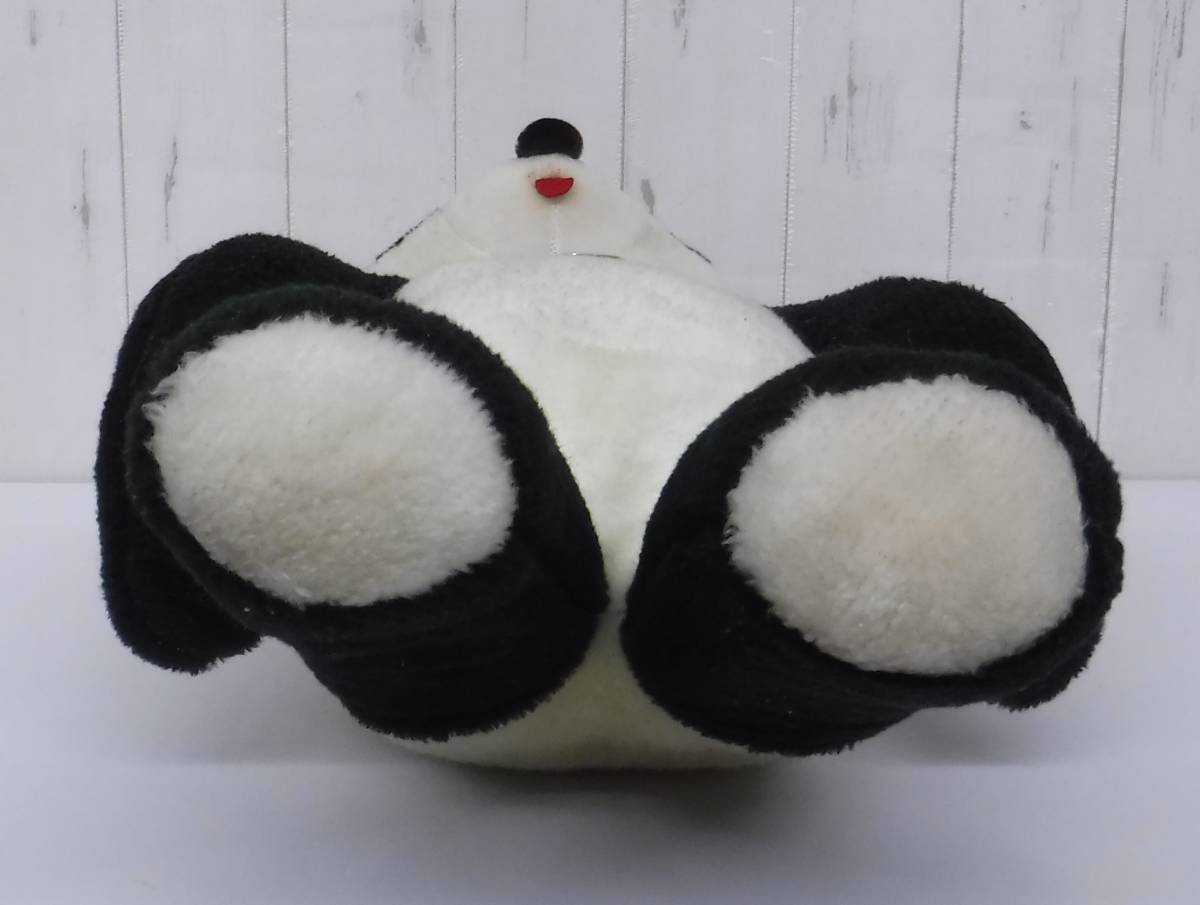  Showa Retro that time thing * retro soft toy * color foam * Panda * extra-large BIG 64cm * rare antique retro pop 