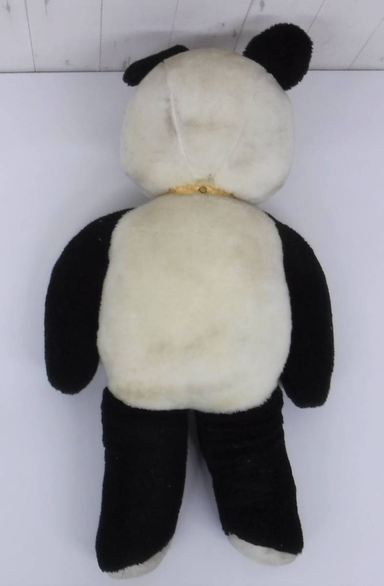  Showa Retro that time thing * retro soft toy * color foam * Panda * extra-large BIG 64cm * rare antique retro pop 