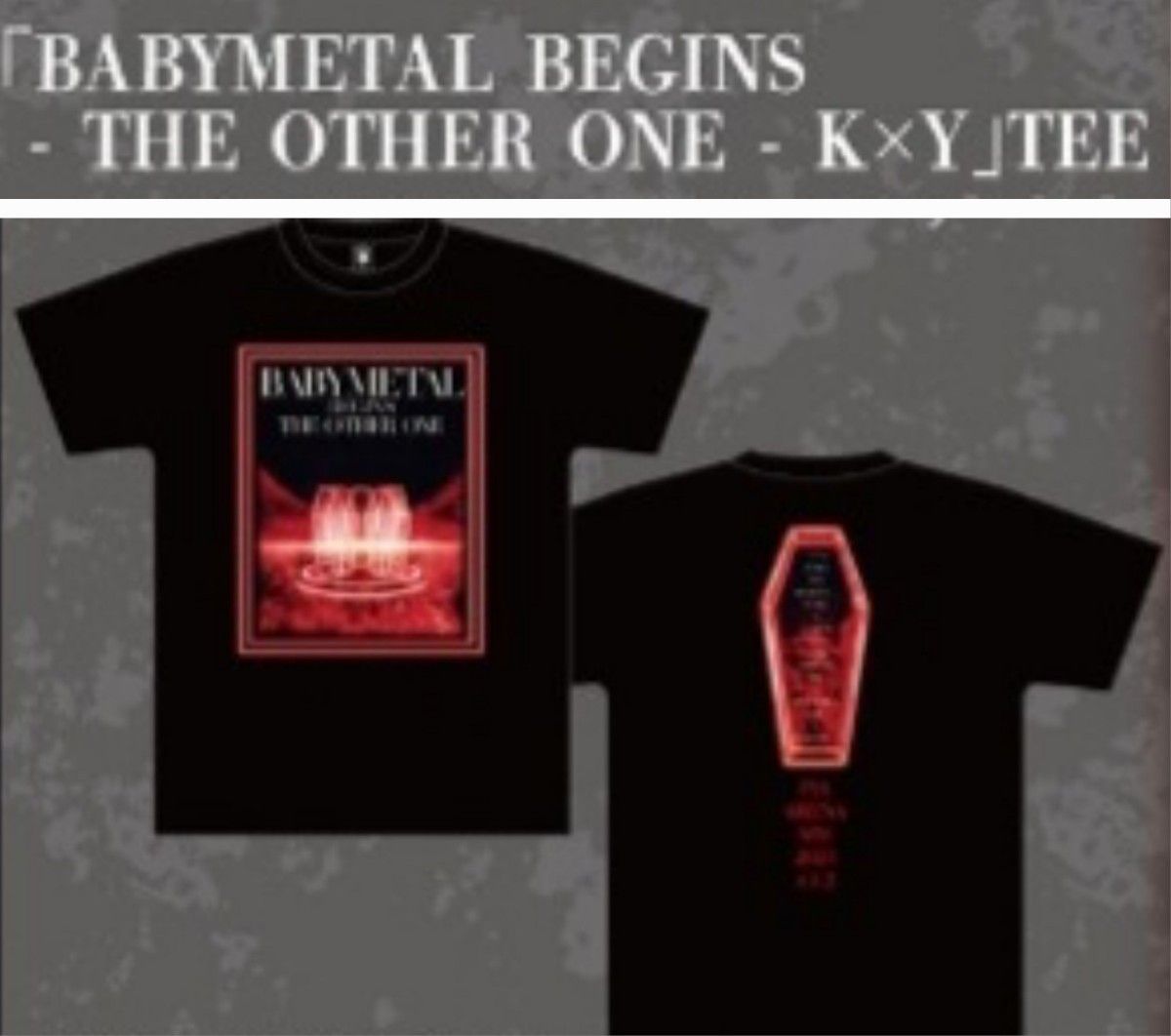 BABYMETL K×Y Tシャツ Lサイズ|PayPayフリマ