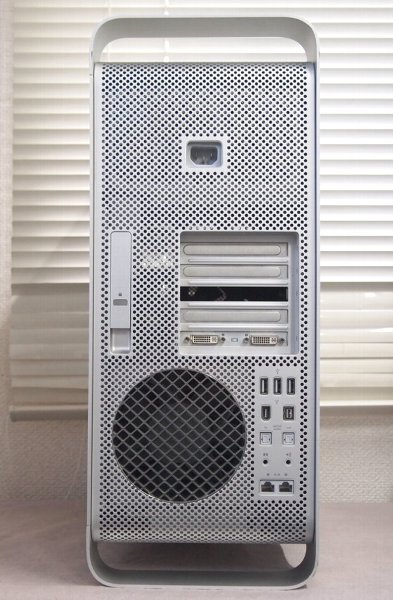 NoR943☆Mac Pro (Early 2008) A1186 起動不可ジャンク！Xeon @ 2.8GHz?/メモリ12GB/HDD欠/DVD/部品取り用にどうぞ◇_画像4