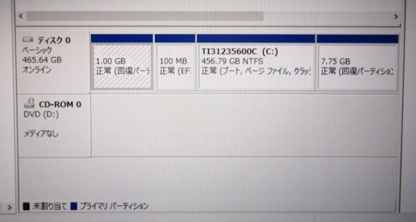 NoS233☆東芝dynabook Satellite B654/L Core i5 4300M 2.6GHz/メモリ4GB/HDD500GB/SDVD/15.6型FULLHD液晶/Win8.1Pro64bitリカバリ領域有◇_画像9