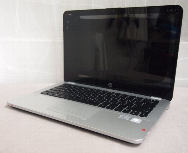 NoS894☆HP ENVY SPECTRE 14-3004TU SSD欠損&液晶気泡でジャンク!Core i7/動作未検証/部品取り用にどうぞ☆