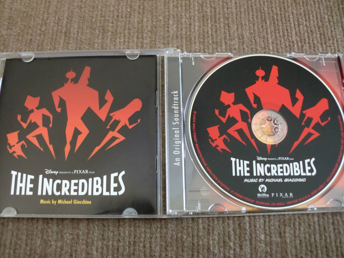 マイケル・ジアッチーノ（音楽）「Mr.インクレディブル THE INCREDIBLES」OST　19曲　輸入盤_画像3