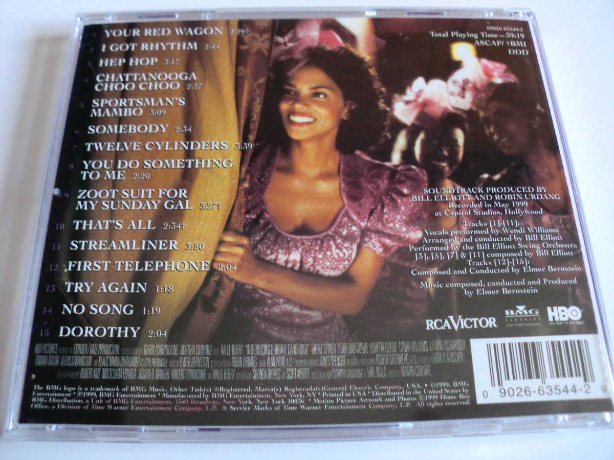 エルマー・バーンスタイン「INTRODUCING DOROTHY DANDRIDGE」OST　15曲　輸入盤　_画像2