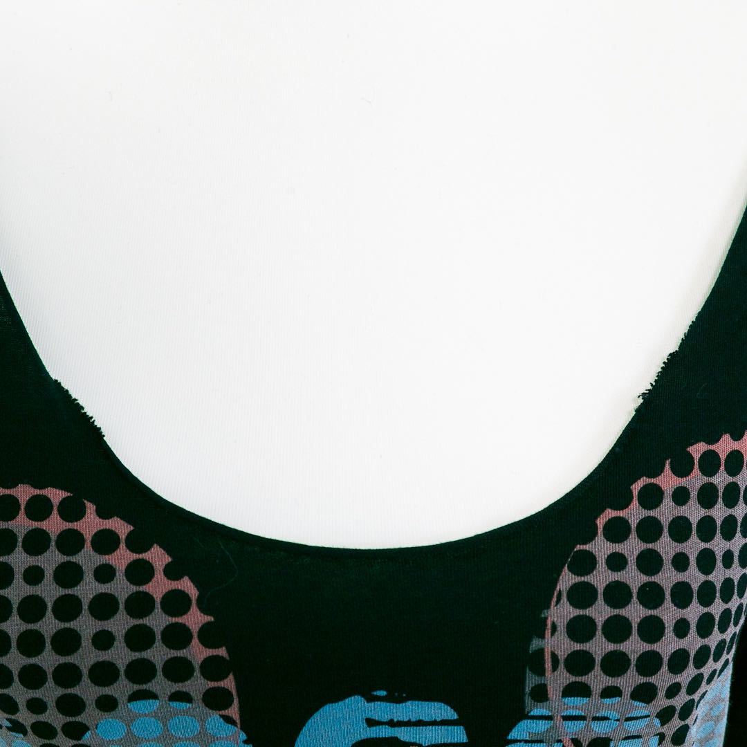 【送料無料】Disney Couture(ディズニークチュール)Uネック　半袖Tシャツ　ミッキー　古着　カットソー