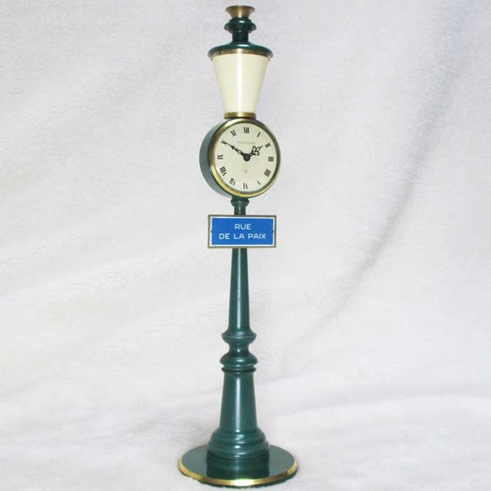 JAEGER-LECOULTRE ジャガールクルト アンティーク置き時計 RUE DE LA PAIX 時計塔 ヴィンテージ 可動品