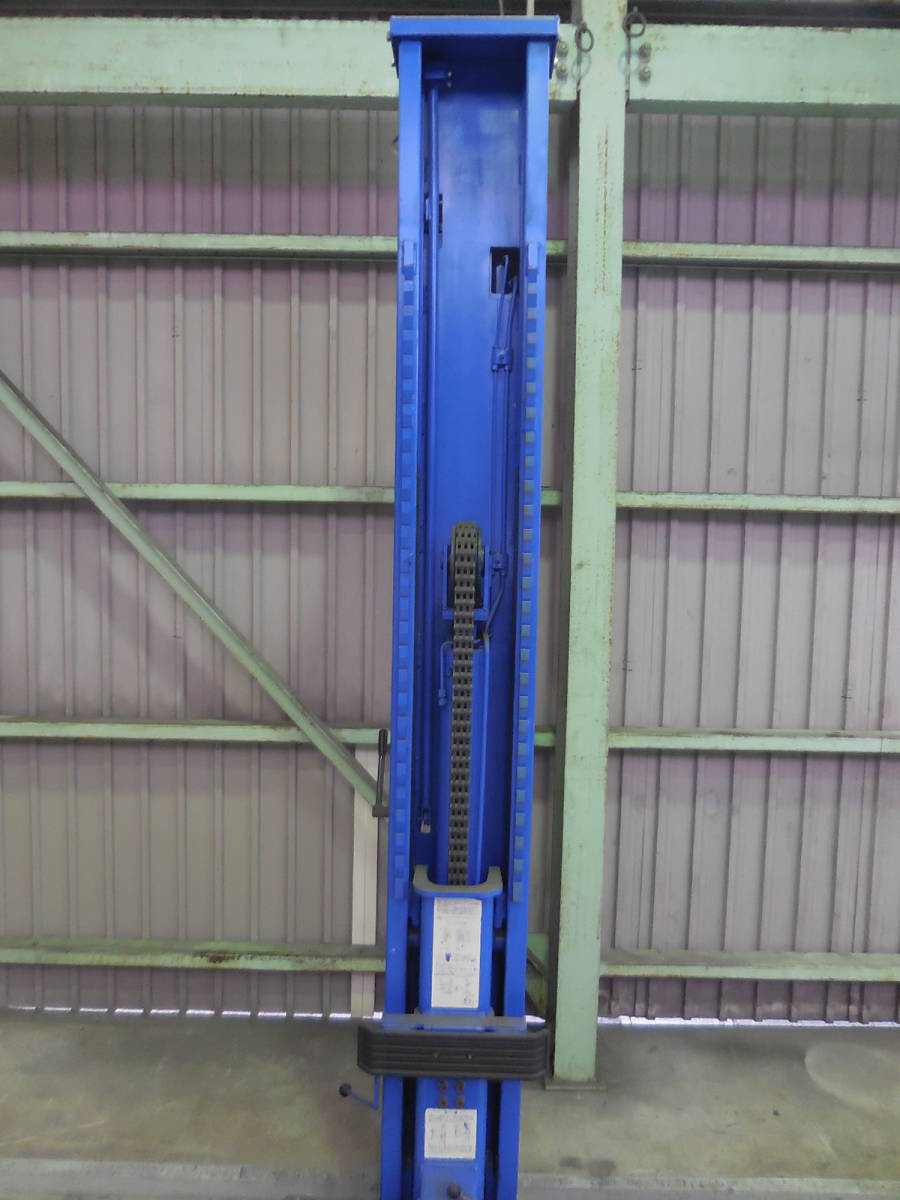 * used 2 pillar lift bi car monOSP25 ability 2.5t. degree 1700mm offset arm automobile maintenance *