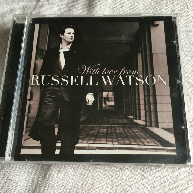 RUSSELL WATSON「WITH LOVE FROM」 ＊UK出身のテノール・ポップス歌手　＊2010年リリース・8thアルバム_画像1