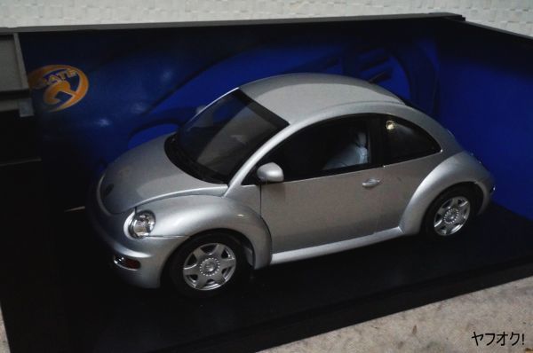 GATE VW new Beetle 1/18 ミニカー シルバー フォルクスワーゲン ニュービートル