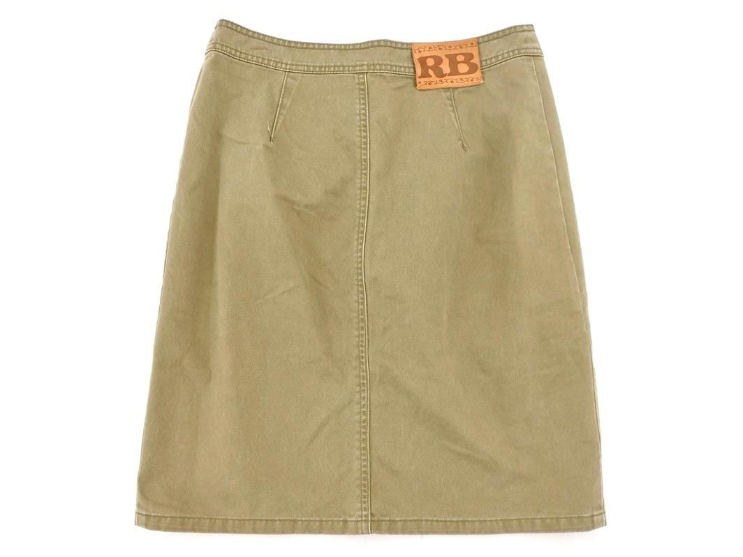  cat pohs OK ROSE BUD Rose Bud midi height skirt size1/ khaki ## * ddb1 lady's 