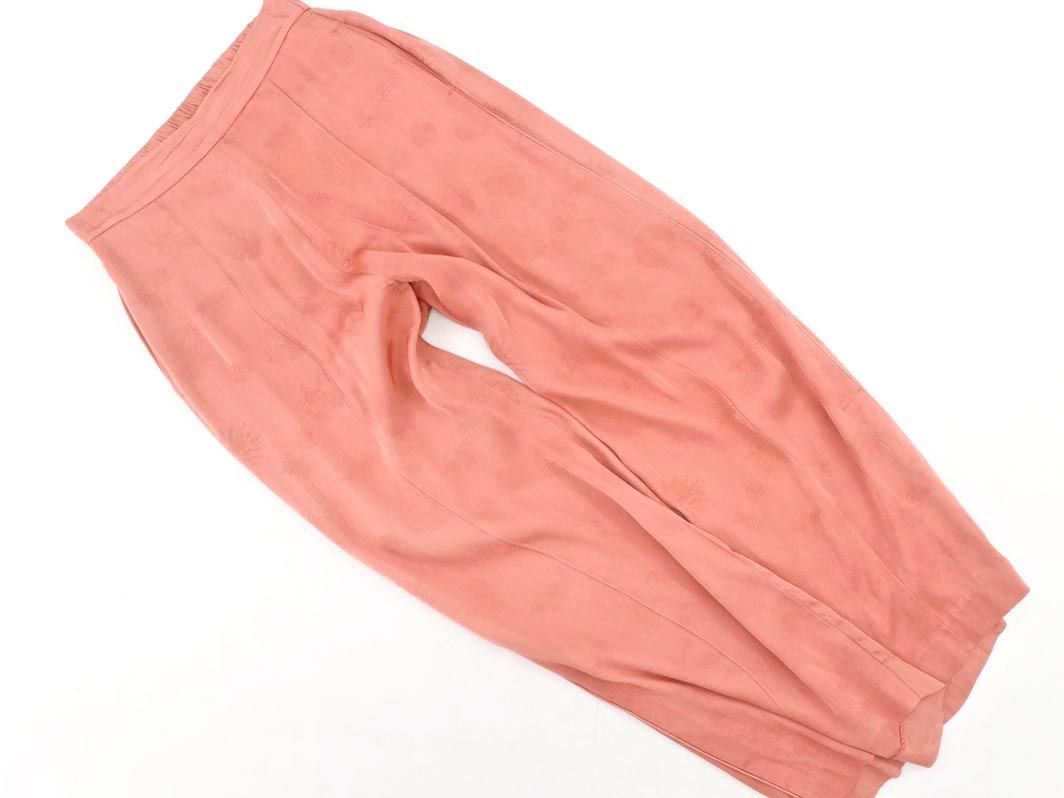 KBFke- Be ef Urban Research атлас общий рисунок легкий брюки sizeOne/ розовый #* * ddb1 женский 