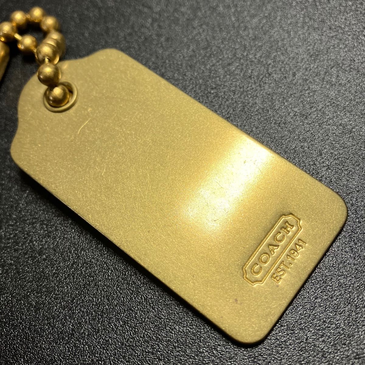コーチ キーホルダー 正規品 バックチャーム タグ プレート ロゴ コーチ キーホルダー 正規品 バックチャーム タグ プレート ロゴ
