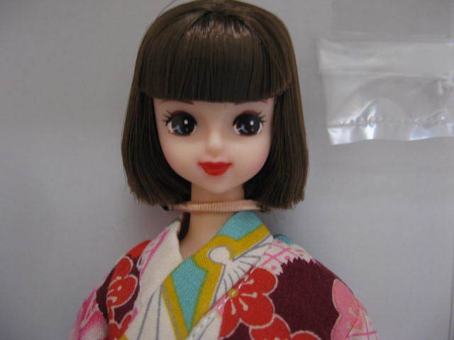 リカちゃんキャッスル さゆり サユリ 振袖 着物 黒髪 ジェニーフレンド 日本人形 SAYURI 和服 JAPAN