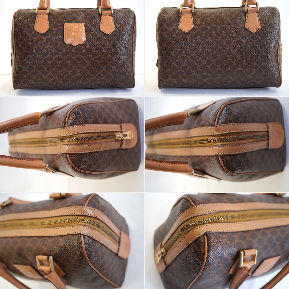 54157 CELINE セリーヌ マカダム柄 2WAYバッグ ショルダーバッグ ミニ