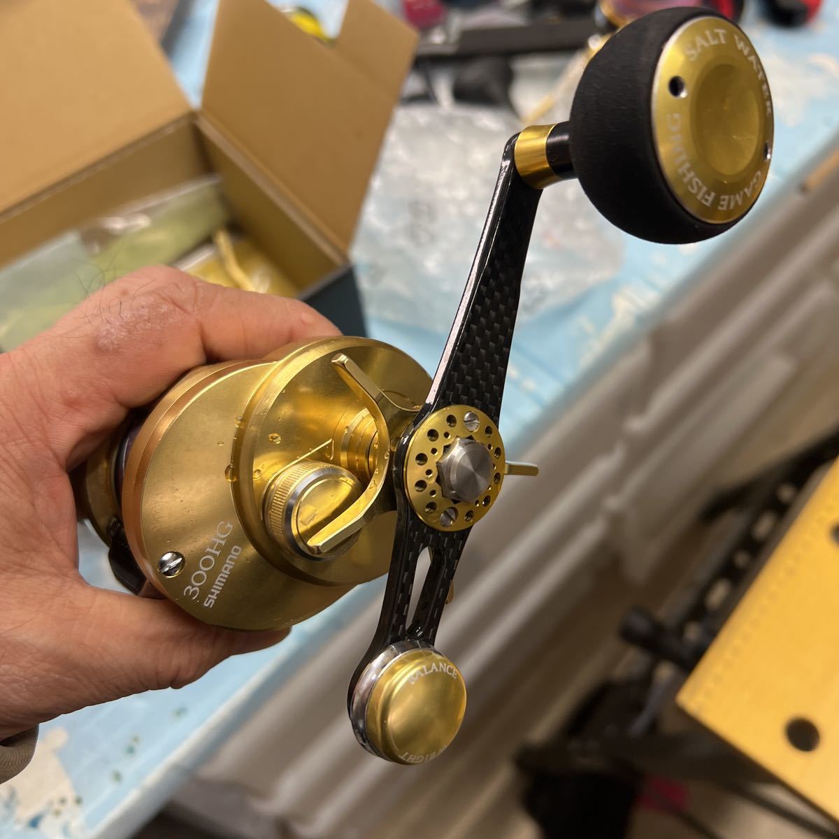 シマノ オシアコンクエスト 300HG スタジオオーシャンマークバランス