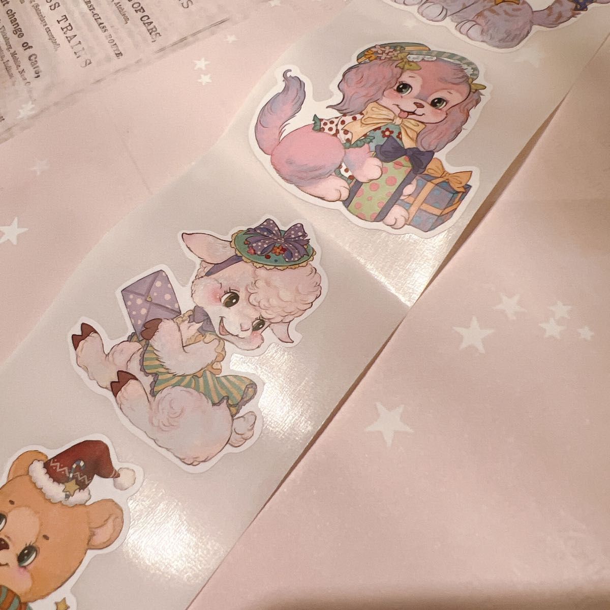 レトロアニマルロールシール ayyjewel切り売り|PayPayフリマ
