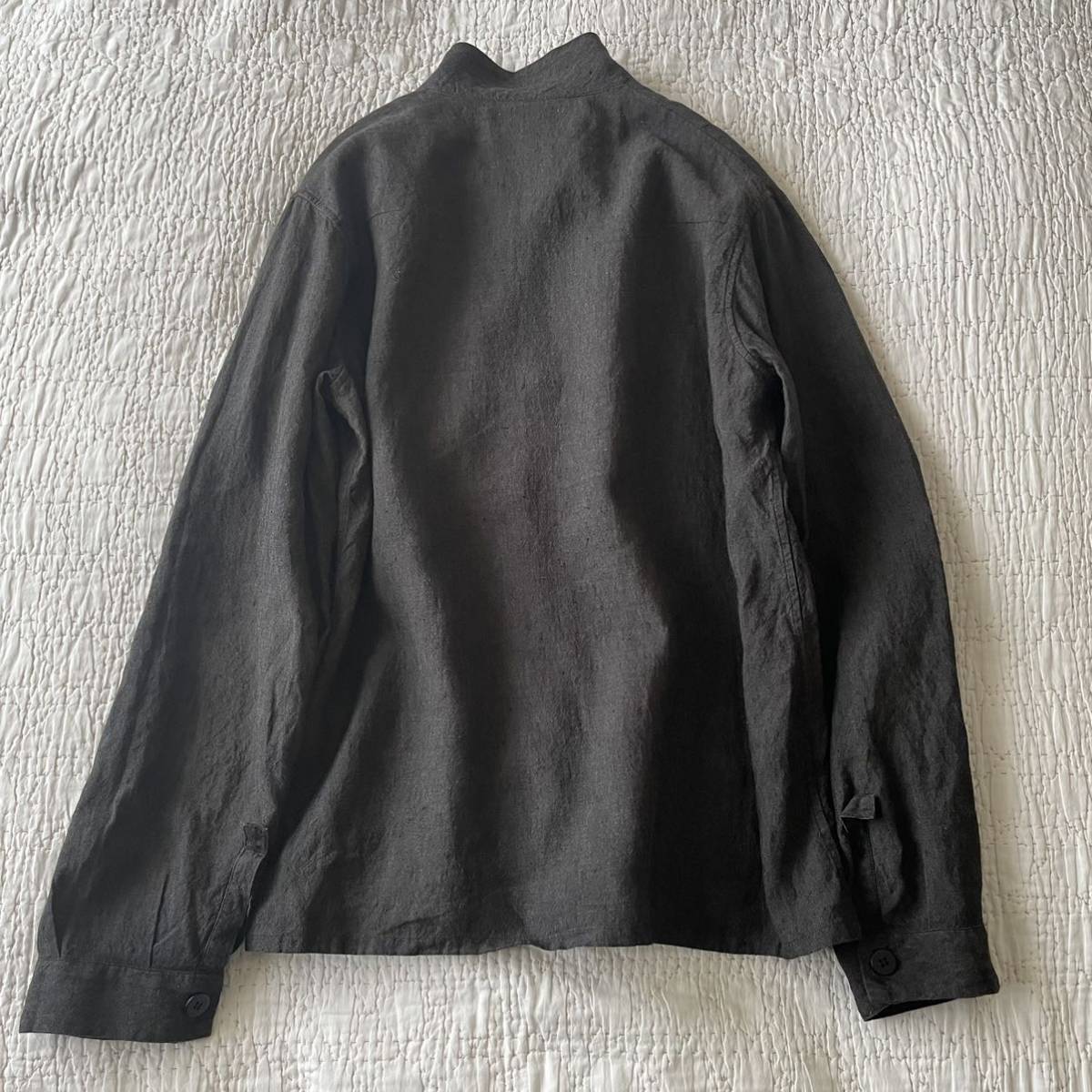 生産完了商品 20SS Bergfabelリネンコットンセットアップジャケット