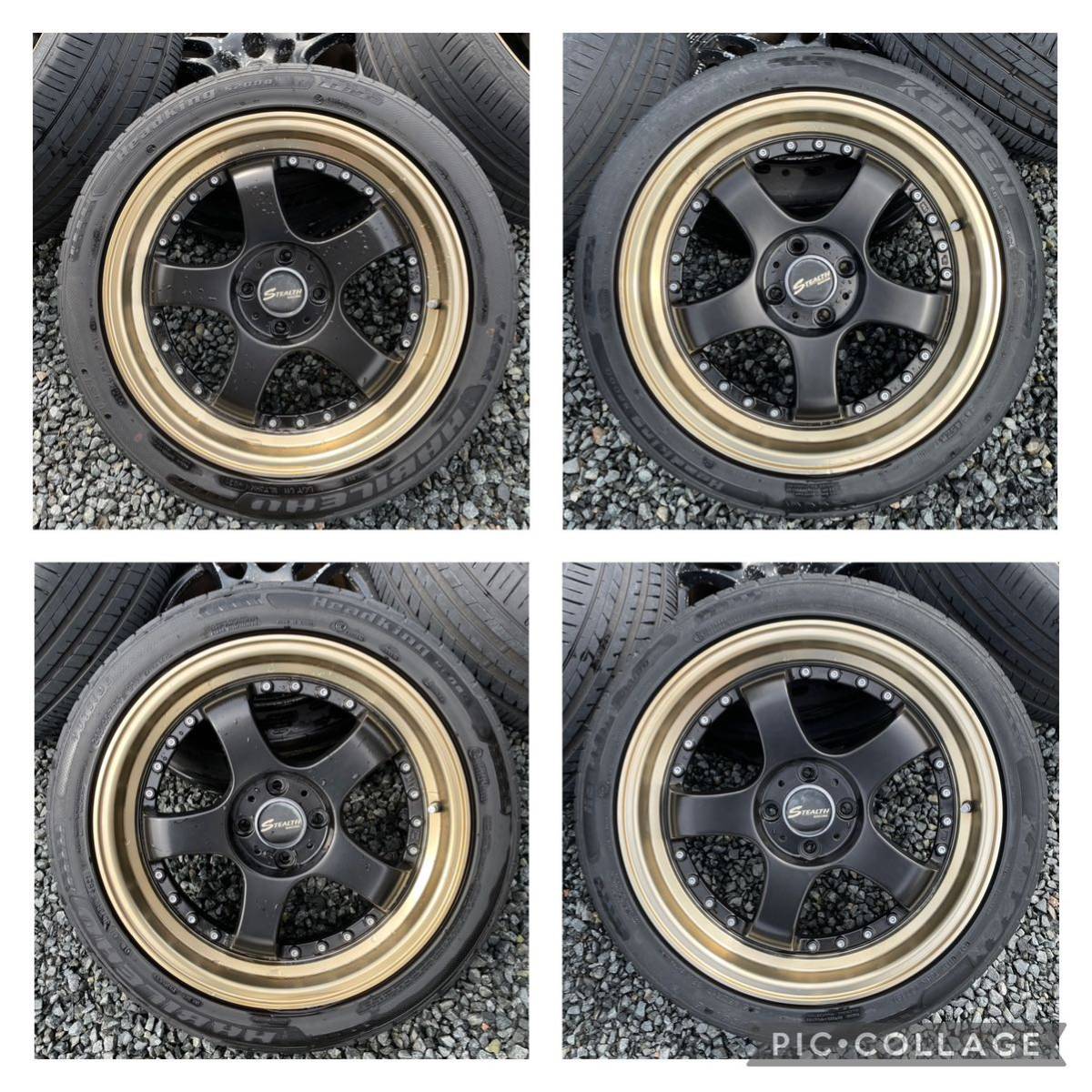 ステルスレーシング stealth racing 17インチ7j+42 205/45R17 215