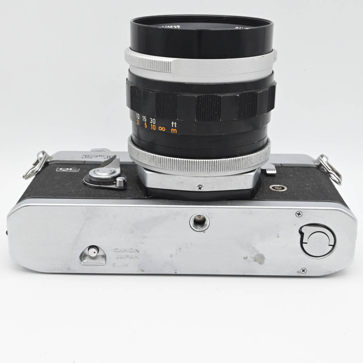 〇0284 【シャッター確認・ジャンク】キャノン Canon FT QL 一眼レフ フィルムカメラ CANON LENS FL 50mm 1:1.4 