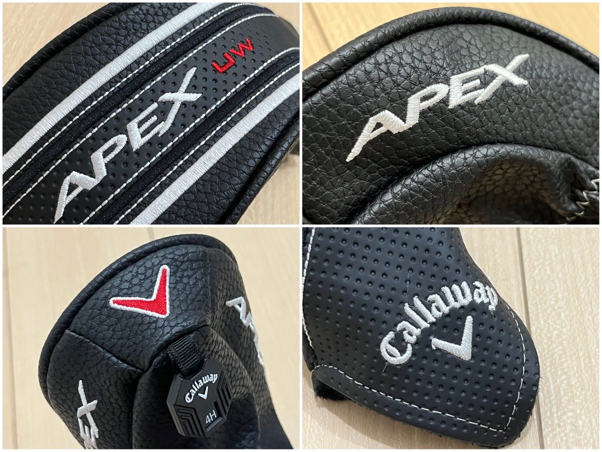 美品】 純正ヘッドカバー キャロウェイ APEX UW 番手変更タグ 美品】 純正ヘッドカバー キャロウェイ APEX UW 番手変更タグ