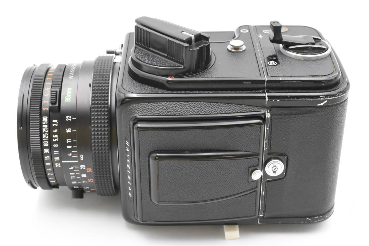 ハッセルブラッド Hasselblad 500C/M ブラック + Carl Zeiss Planar プラナー 80mm F2.8 T* レンズ + A12 フィルムバック (t3311) - 3