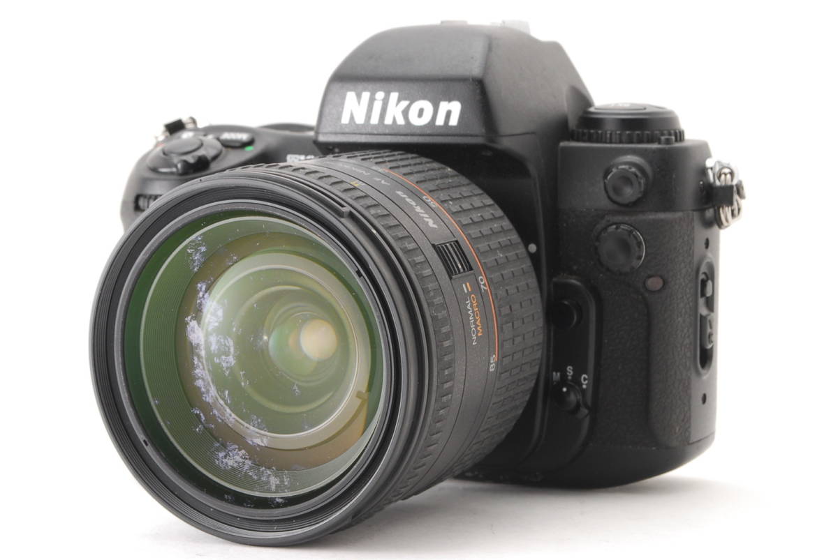 超大特価 + フィルムカメラ ブラックボディ F100 ニコン Nikon 【ジャンク】 AF (oku1406) レンズ D F/2.8-4 24-85mm NIKKOR ニコン