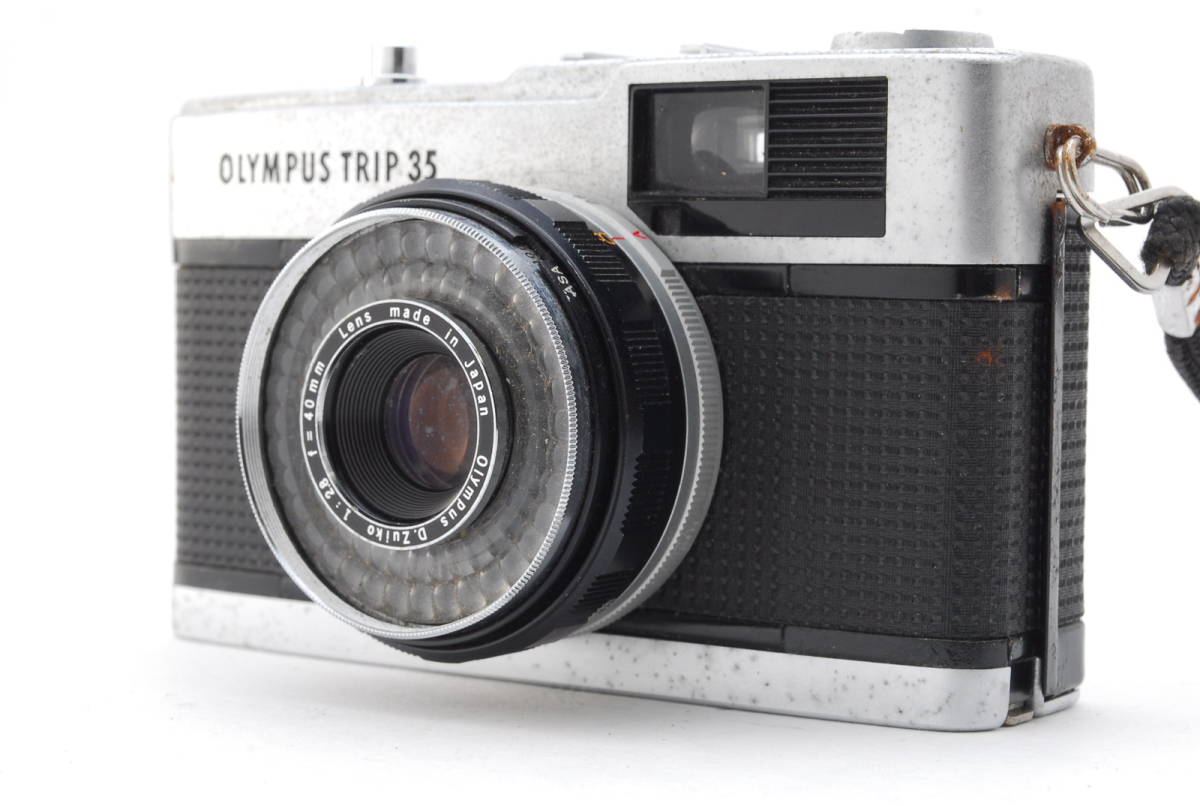 【海外 正規品】 Trip オリンパス Olympus 35 (oku1792) フィルムカメラ シルバーボディ コンパクトカメラ