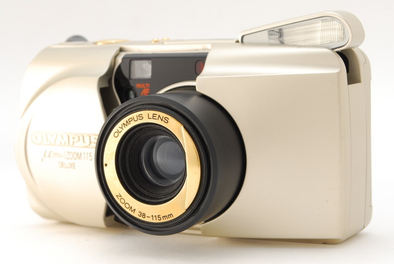 最高級のスーパー オリンパス OLYMPUS μ mju: ZOOM 115 DELUXE ミュー