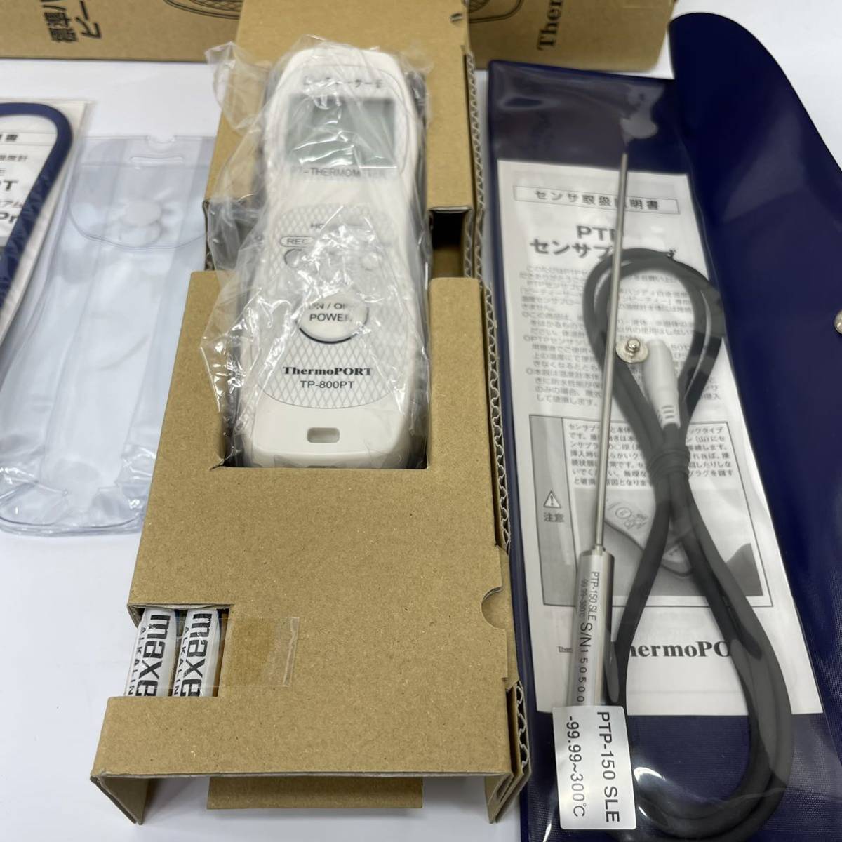 【未使用品】ケニス デジタル標準温度計 TP-800PT