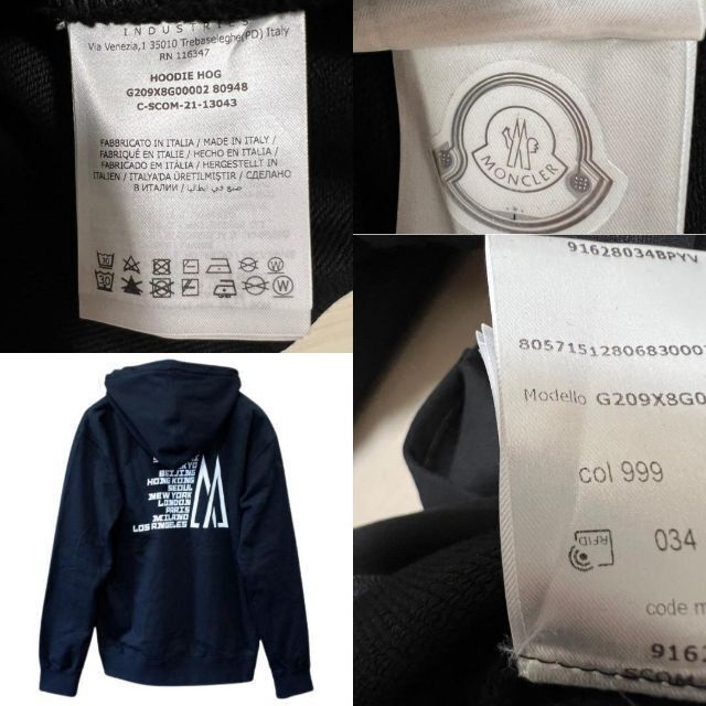 定価10万円!!新作☆新品未使用☆本物保証! MONCLER HOUSE OF GENIUS