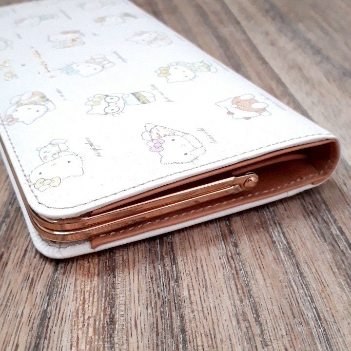 franche lippee フランシュリッペ 牛革 キティ図鑑 がま口 長 franche lippee フランシュリッペ 牛革 キティ図鑑 がま口 長