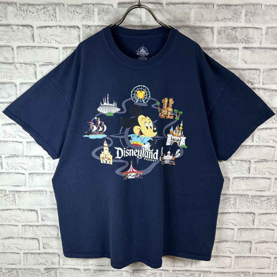 Disney ディズニーパークス マーベル ミッキー Tシャツ 半袖 輸入品 春服 夏服 海外古着 ゆったり ディズニーランド キャラクター_画像2