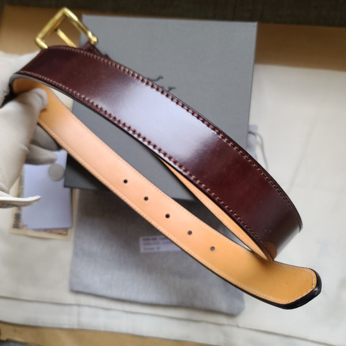 未使用 交渉歓迎 クレイス KREIS HORWEEN SHELL CORDOVAN ホーウィン