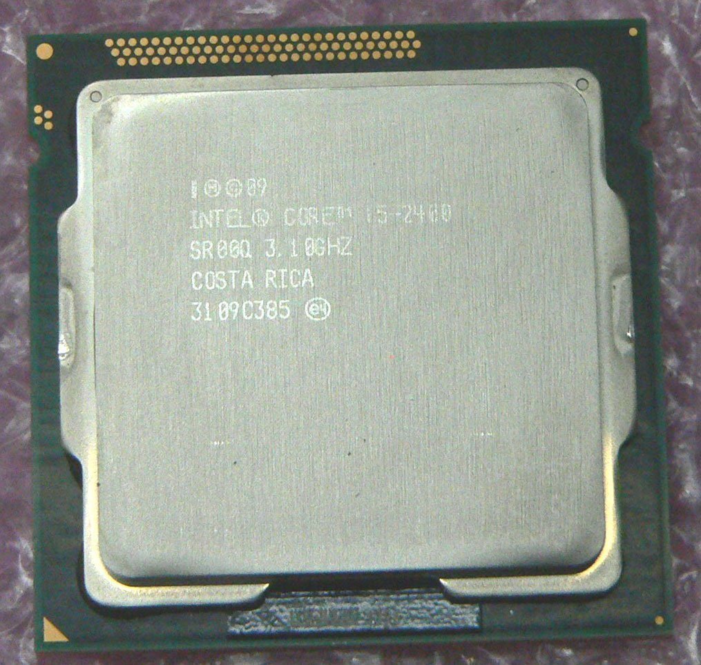  used CPU INTEL Core i5 2400 3.1GHz SR00Q operation goods 