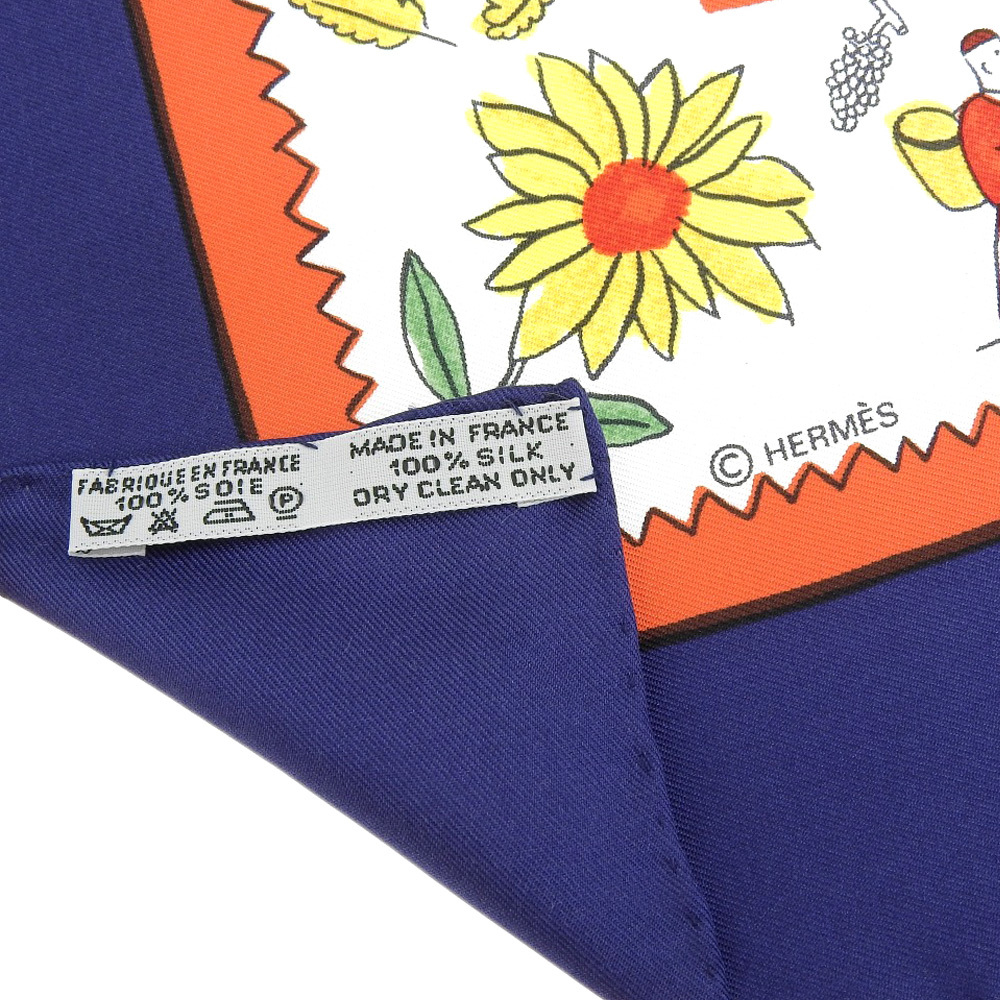 未使用 箱付 エルメス HERMES 1997年商品 RETOUR A LA TERRE 故郷に