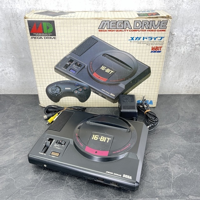 タイムセール！】 16-BIT DRIVE MEGA SEGA 【中古】起動OK TVゲーム