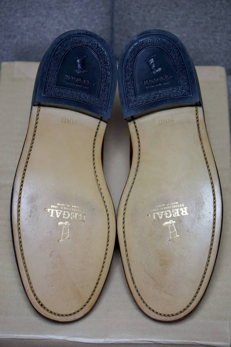 REGAL Imperial Grade プレーントゥシューズ 2236 茶 24 5cm REGAL Imperial Grade プレーントゥシューズ 2236 茶 24 5cm
