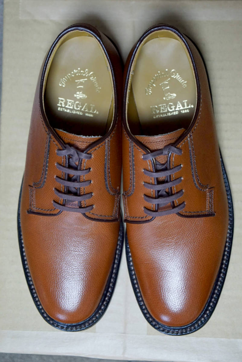 REGAL Imperial Grade プレーントゥシューズ 2236 茶 24 5cm REGAL Imperial Grade プレーントゥシューズ 2236 茶 24 5cm