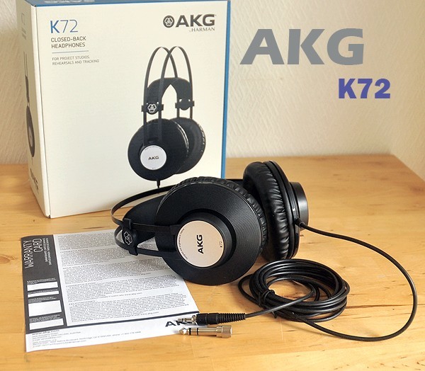 AKG ( アーカーゲー ) / K72 密閉型ヘッドホン　新品