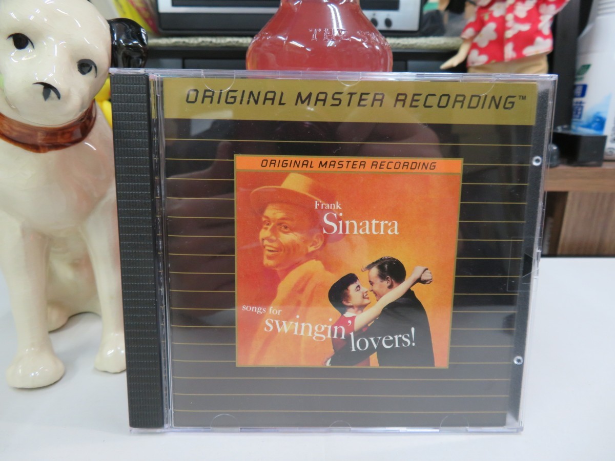 青7｜美品★ 24KT GOLD PLATED CD(mo-fi) / made in USA ★FRANK SINATRA（フランク・シナトラ）「SONGS FOR SWINGIN' LOVERS!」