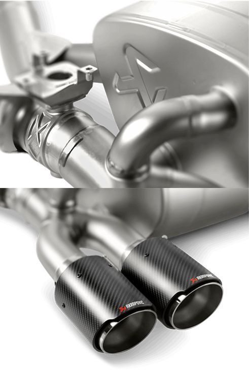 BMW F82 coupe /F83 cabriolet M4 exhaust system muffler Akrapovic slip-on line tail pipe set AKRAPOVIC