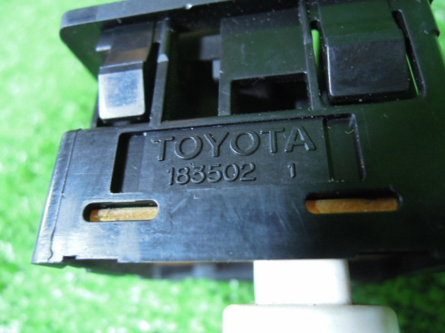  Toyota Caldina CT198V angle adjustment door mirror switch used 183502 wiring 7ps.@ coupler attaching A1579