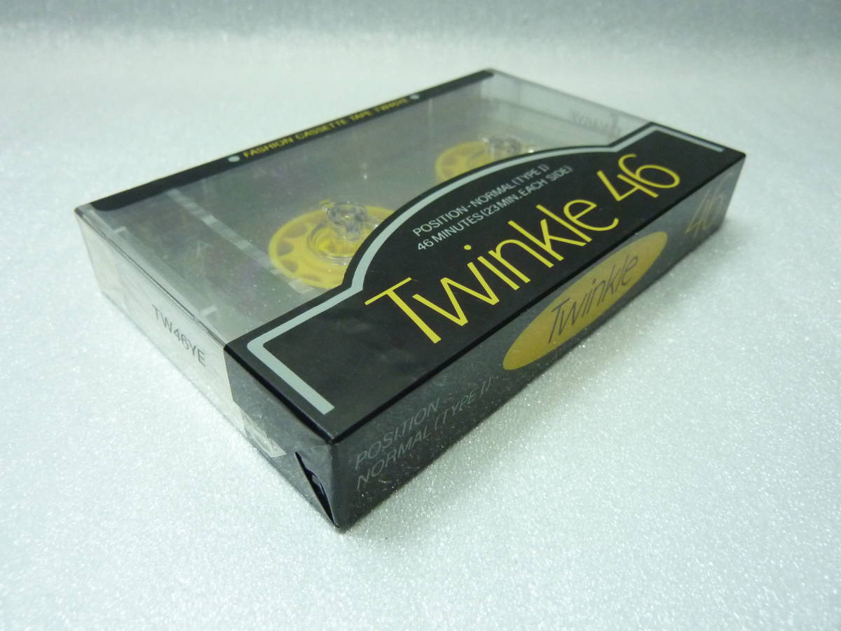 新品 未開封 送料無料 ラメ入りカセットテープ 日立 twinkle 46 新品 未開封 送料無料 ラメ入りカセットテープ 日立 twinkle 46