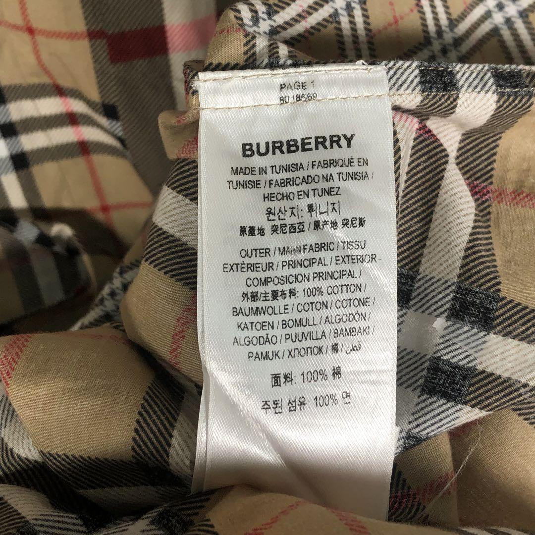 BURBERRY』バーバリー (M) クレイジーチェックシャツ | paradaabogados.com