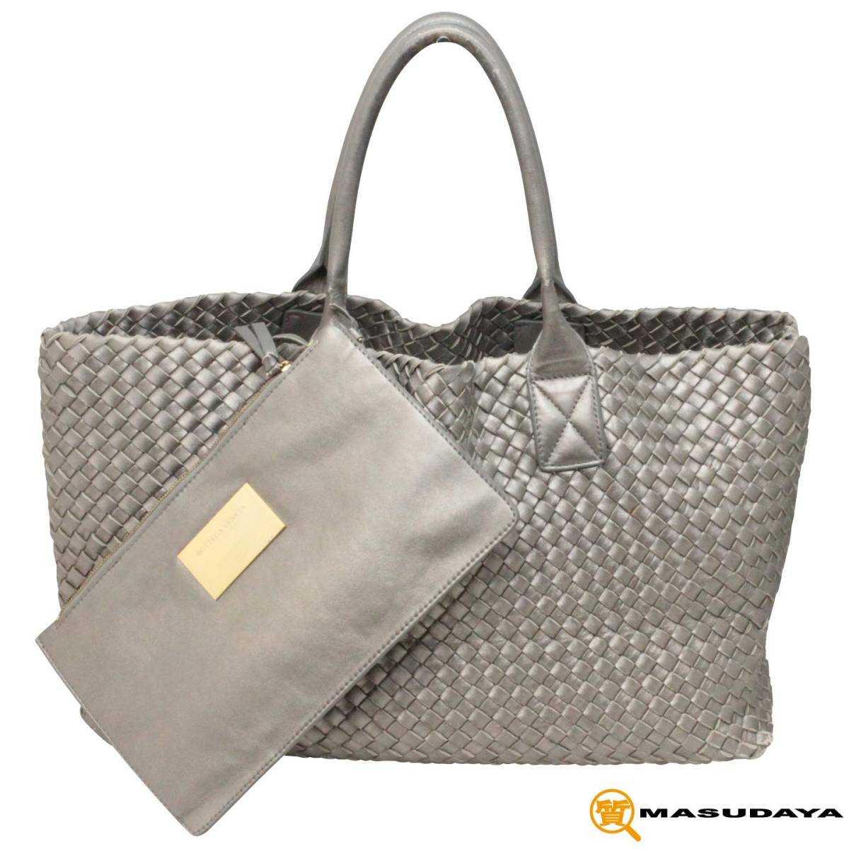 ◇◇Bottega Veneta ボッテガヴェネタ イントレチャート カバMM